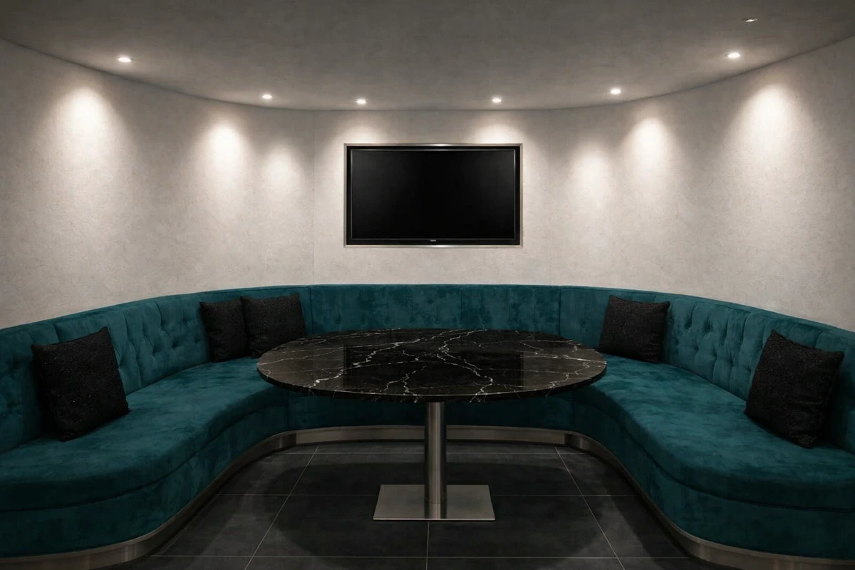 용산 노래방 룸 내부 사진